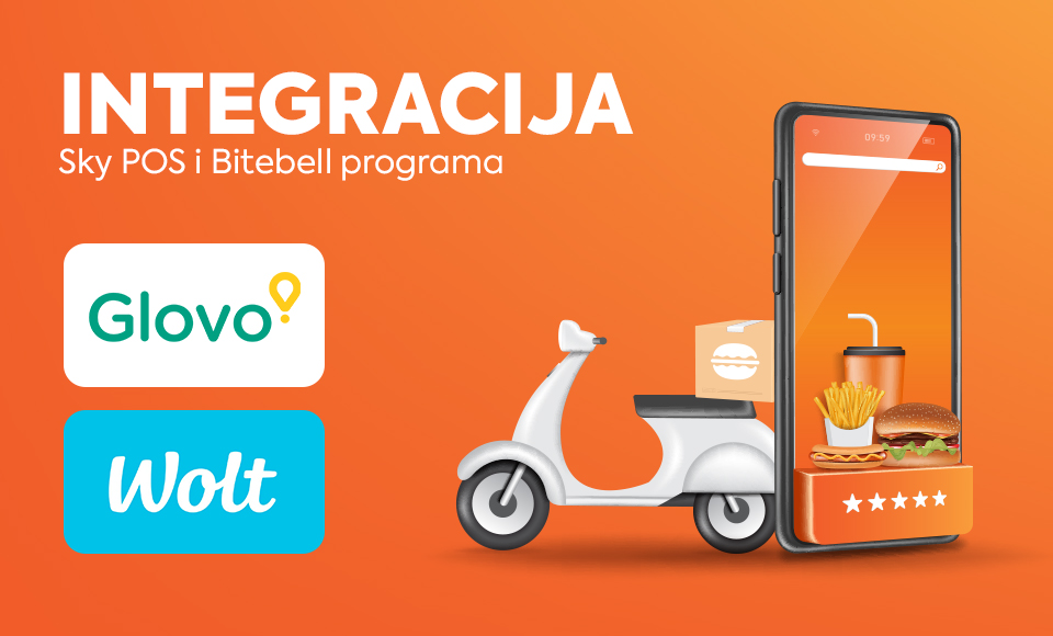 Integracija Sky POS-a i platforme za dostavu BiteBell